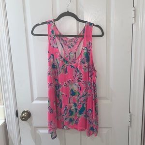 Lilly Pulitzer Toucan Can Monterey Trapeze Tank